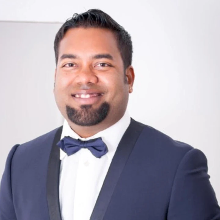Portrait of Karthik Pushparaj, Founder and CEO of STARK-Up